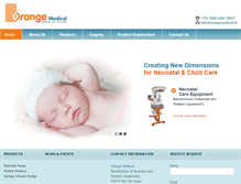 Tablet Screenshot of orangemedical.in